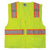 Class 2 Ultra-Cool Multi-Pocket Vest - Lime - 4X