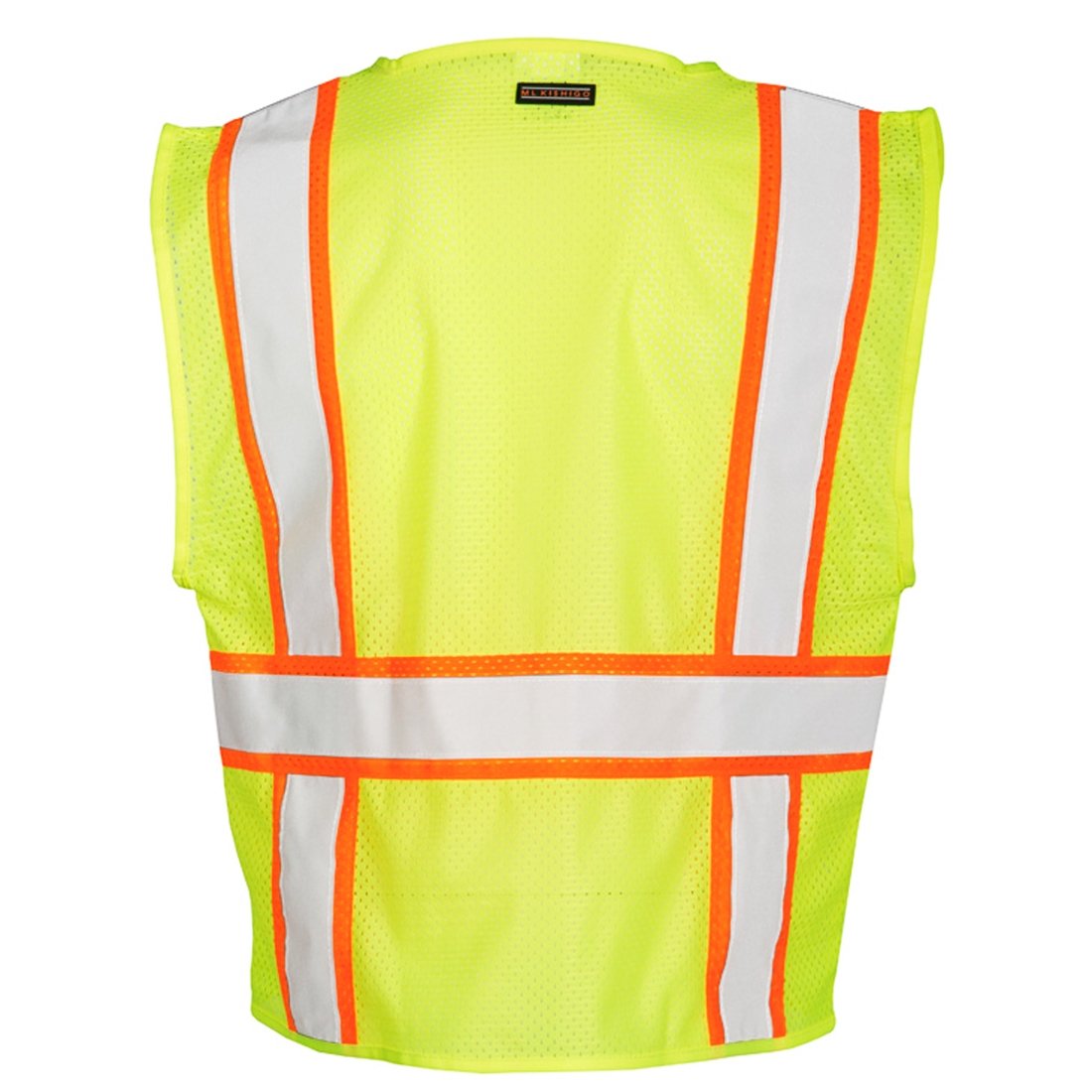 Class 2 Ultra-Cool Multi-Pocket Vest - Lime - 4X