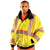 Class 3 Premium Two-Tone Bomber Jacket - Lime - Large