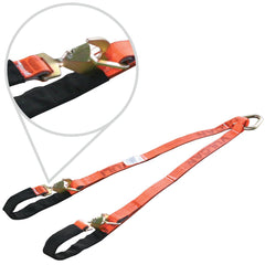 VULCAN Web Bridle with Latching Axle Strap Ends - 48 Inch - PROSeries - 3,300 Pound Safe Working Load