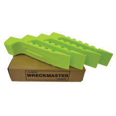 Wreckmaster Tire Skates - Set of 4 - Neon Green