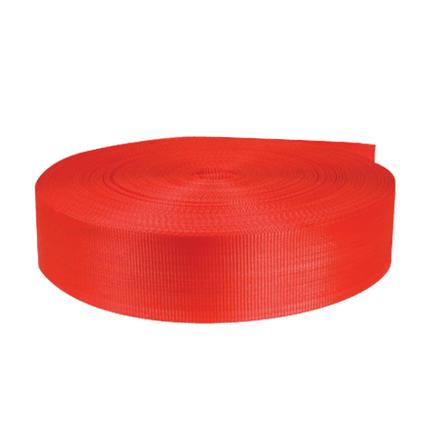 VULCAN Tie Down Webbing  - Red - 4 Inch x 1 Foot