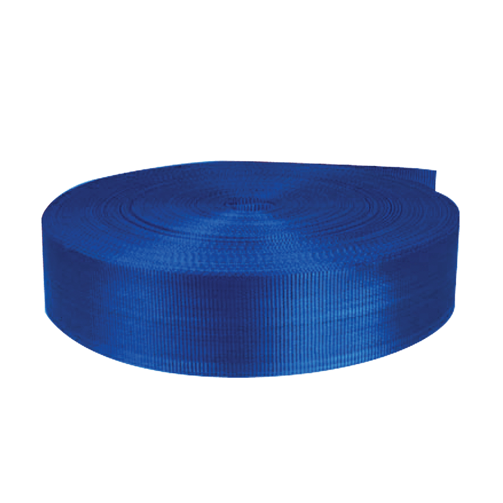 VULCAN Tie Down Webbing - Blue - 4 Inch x 1 Foot