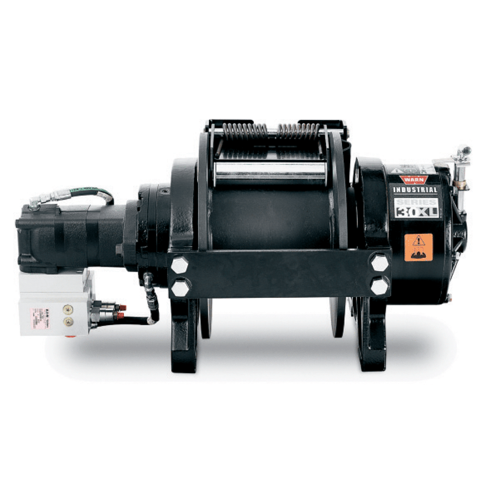 30000 Lbs Hydraulic Winch - Air Clutch - 8 Inch Drum