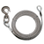 VULCAN Winch Cable - Swivel Hook and Eye -  Fiber Core Extension - 3/8 Inch x 100 Foot - - 12,000 Pound Minimum Breaking Strength