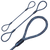 Wire Rope Sling - 1/2 Inch x 4 Foot - 5000 Pounds 3800 Pounds 10200 Pounds