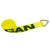 VULCAN Winch Strap with D Ring - 3 Inch x 27 Foot - Classic Yellow - 5,000 Pound Safe Working Load