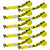 VULCAN Winch Strap with Flat Hook - 4 Inch x 30 Foot - 10 Pack - 5,000 Pound Safe Working Load