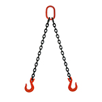 Grade 80 Double Chain Slings with Sling Hooks