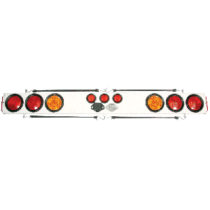Wide Load Light Bar with Flashers