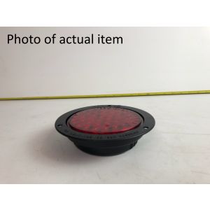 Bull'S Eye 4 Inch Red LED Light - Flange Mount - Pigtail 418Yr-P - Scratch and Dent