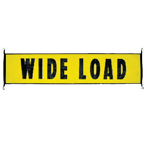 VULCAN Stretch Cord Oversize & Wide Load Signs