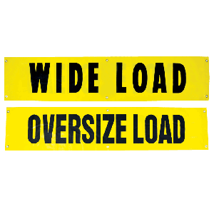 Wide Load Oversize Load Banners