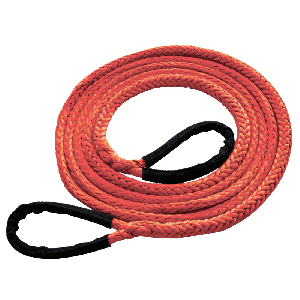 Dyneema Synthetic Tow Rope - 3/8 Inch x 20 Feet - 19,600 Pound MBS - 4,900 Pound Safe Working Load
