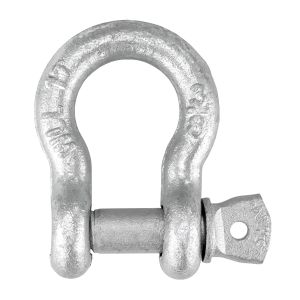 VULCAN Shackles with Screw Pins - Grade 43 - 3/8 Inch - 10 Pack - 2,000 Pound Safe Working Load
