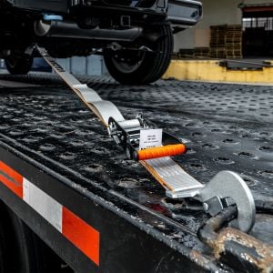 VULCAN Ultimate Axle Tie Down Kit - Silver Series - Includes (2) 22" Axle Straps, (2) 36" Axle Straps, (2) 96" Snap Hook Ratchet Straps And (2) 112" Axle Tie Down Combination Straps