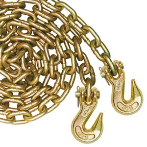 VULCAN Chain and Binder Kit - Grade 70 - 3/8 Inch x 20 Foot - 6600 Pound Safe Working Load