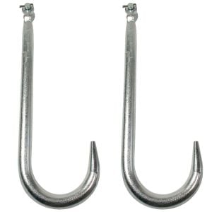 VULCAN Grade 43 Clevis Tow Hook (15'' - Pack of 2) Safe Working Load - 3000 lbs