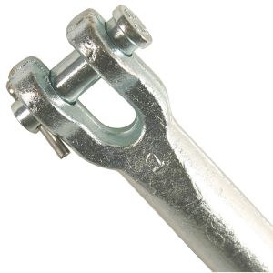 VULCAN Grade 43 Clevis Tow Hook (15'' - Pack of 2) Safe Working Load - 3000 lbs