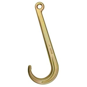 VULCAN Towing Chain Bridle - 15 and 4 Inch J and T Hooks - Grade 70 Chain - 47 Inch - 4,700 Pound Safe Working Load