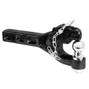 Receiver Mount Combination Ball Hitch