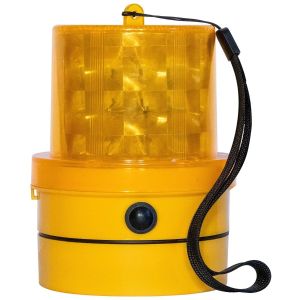 VULCAN LED Emergency Warning Beacons - Portable, Magnetic And Battery-Operated - 24 LEDs - Photocell Technology - Operate In Low Light Or Dark Conditions Only