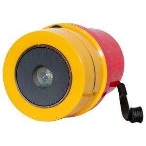 VULCAN Red LED Emergency Warning Beacon - Portable - Magnetic and Battery-Operated - 24 LEDs - Photocell Technology - Operates In Low Light or Dark Conditions Only