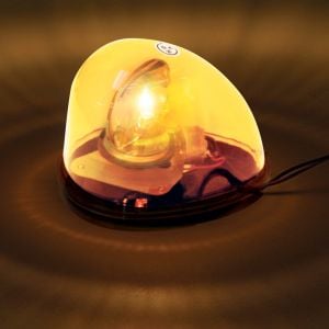 Magnetic Incandescent Tear Drop Beacon - Amber