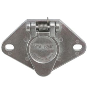 Socket for Tow Lights with Wire Guard (6-wire)