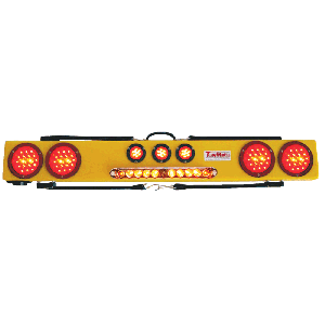 Towmate 48 Inch Wireless LED Wide Load Bar with Warning Strip