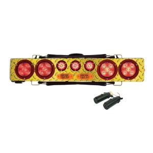 Towmate Wireless LED Wide Load Bars With Strobes
