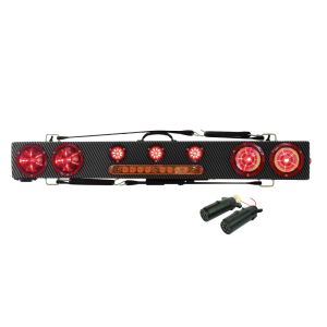 Towmate Wireless LED Wide Load Bars With Warning Strips