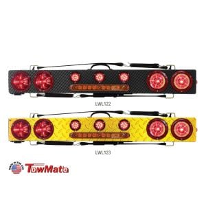Towmate Wireless LED Wide Load Bars With Warning Strips