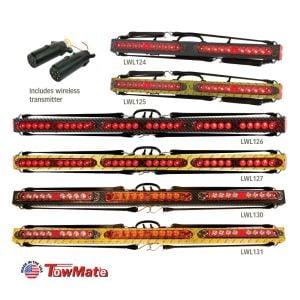 Towmate Low Profile Wireless LED Tow Bars
