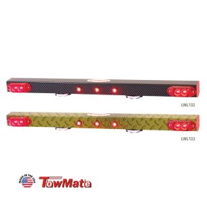 Towmate Wireless Tow Lights With Red Turn Signals