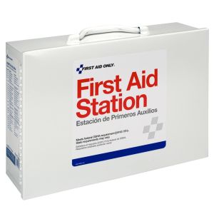 2 Shelf Industrial First Aid Station