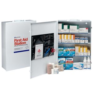 4 Shelf Industrial First Aid Station