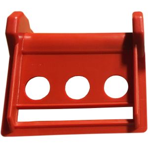 Corner Protector - 4 Inch - Plastic Red - Case of 60