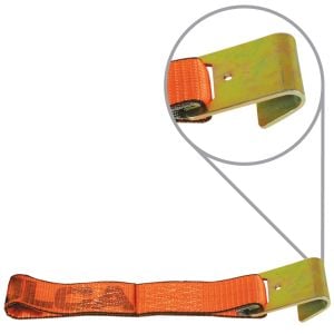 VULCAN 2 Inch Ratchet Strap Short End with Flat Hook - PROSeries