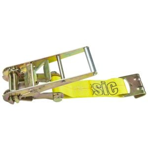 VULCAN Ratchet Strap Short End with Flat Hook - 3 Inch