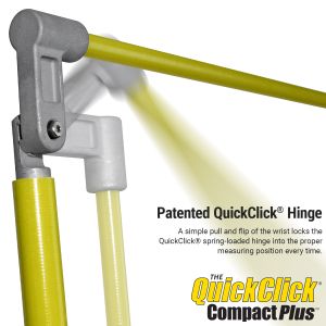 Quickclick Compact Plus Load Height Measuring Stick - Measures Up To 15 Feet - Measure Your Load Before You Hit The Road™