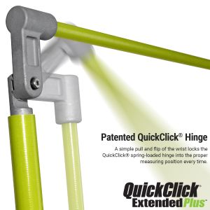 Quickclick Extended Plus Load Height Measuring Stick - Measures Up To 20 Feet - Measure Your Load Before You Hit The Road™