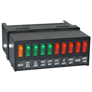 Star Illuminated 10 Switch Control Box