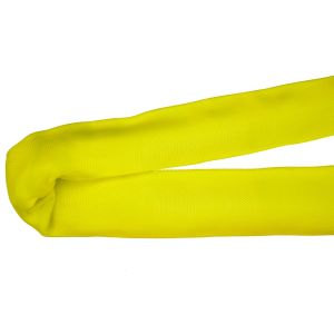 VULCAN Round Sling - Medium Duty - 10 Foot - Yellow - Safe Working Load of 8,400 Lbs. (V) - 6,700 Lbs. (C) and 16,800 Lbs. (B)
