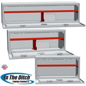 In The Ditch Pro Series Full Shelf Aluminum Underbody Tool Boxes