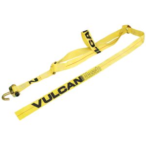 Replacement Strap For VULCAN Classic Basket Style Autohauler Car Tie Down System with Rolling Idler - 3,300 Pound Safe Working Load - Replacement Strap Only - No Rolling Idler