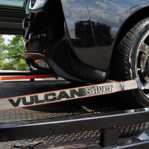 VULCAN Exotic Car Rim Tie Down Set - 2 Inch x 144 Inch - 4 Straps - Silver Series - 3,300 Pound Safe Working Load