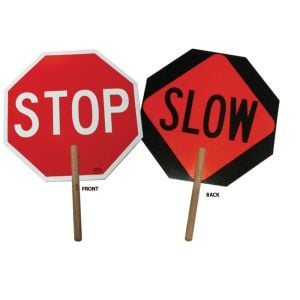 Non-Conductive Stop/Slow Paddle