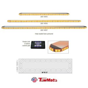Towmate Full Size Power-Link LED Warning Bars