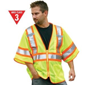 Class 3 Two-Tone Reflective Safety Vest